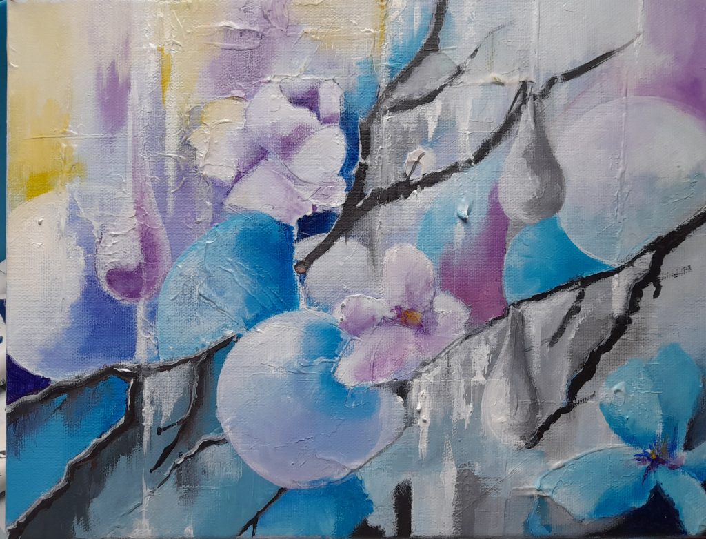 larmes de givre en fleurs 1